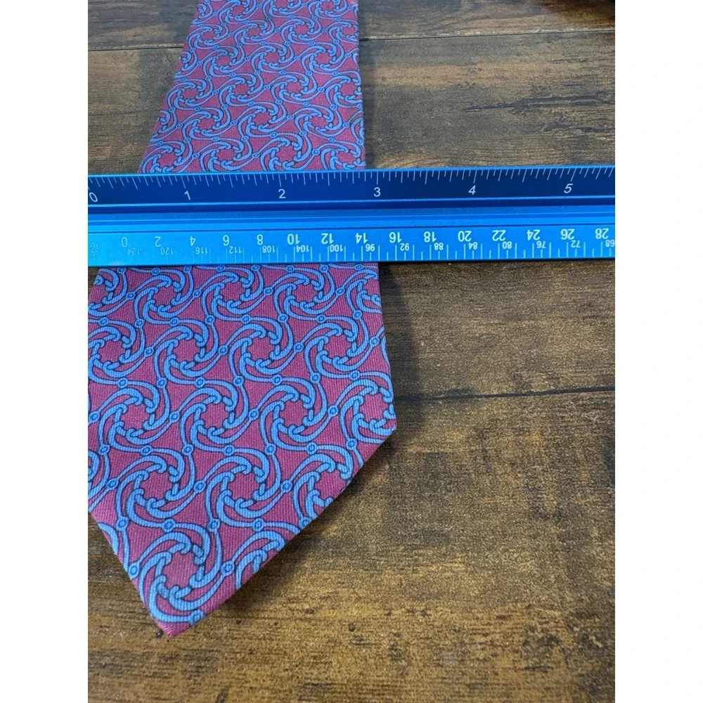 Hermes silk necktie